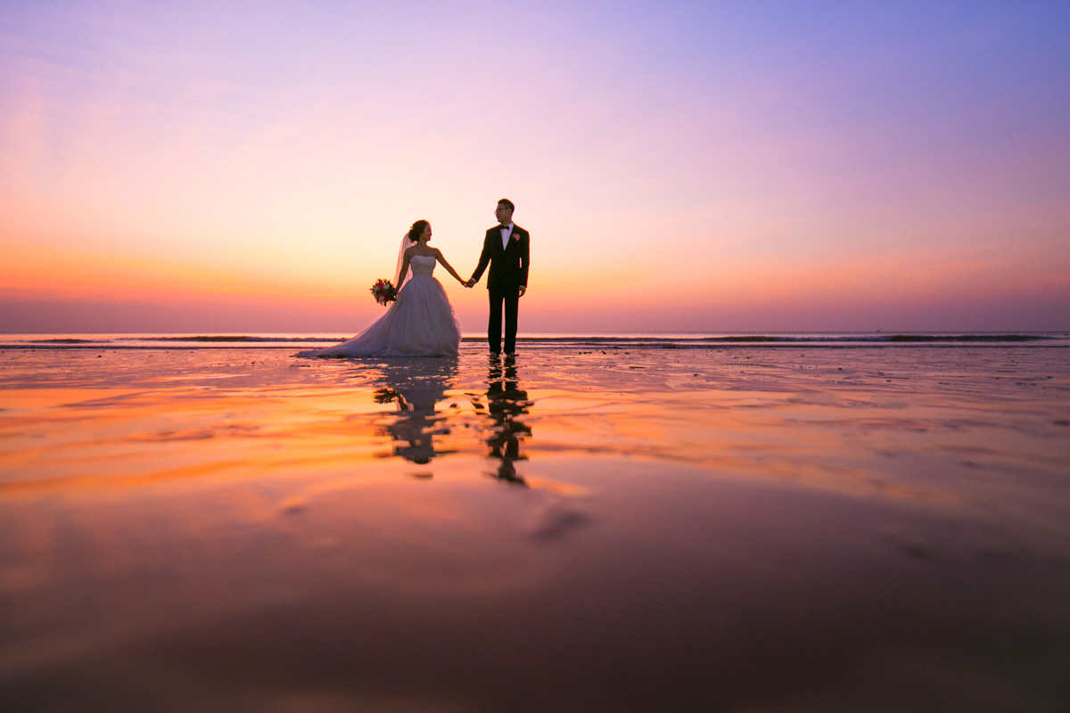 Photos of beach wedding at JW Marriott Khao Lak